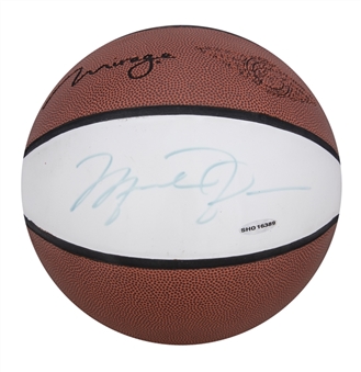Michael Jordan Signed Mirage Basketball (UDA)